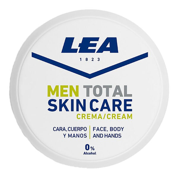 Crema lea men total skin 100ml cara, cuerpo, manos